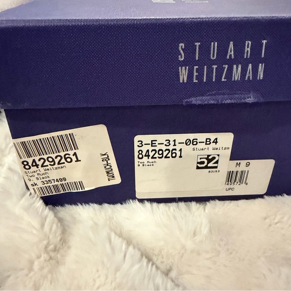 STUART WEITZMAN TWO MUCH WEDGE HEEL SANDAL SZ 9, RETAIL $345 New In Box - Picture 3 of 8